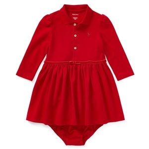 COTTON POLO DRESS & BLOOMER